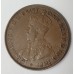 AUSTRALIA 1920 . ONE 1 PENNY . VARIETY . DOUBLE DOT . 6 PEARLS